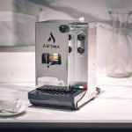COFFEE POD MACHINE - PLUS + SILVER